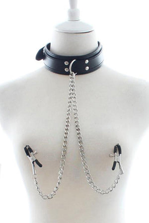 CHOKER CON PINZAS PARA PEZONES