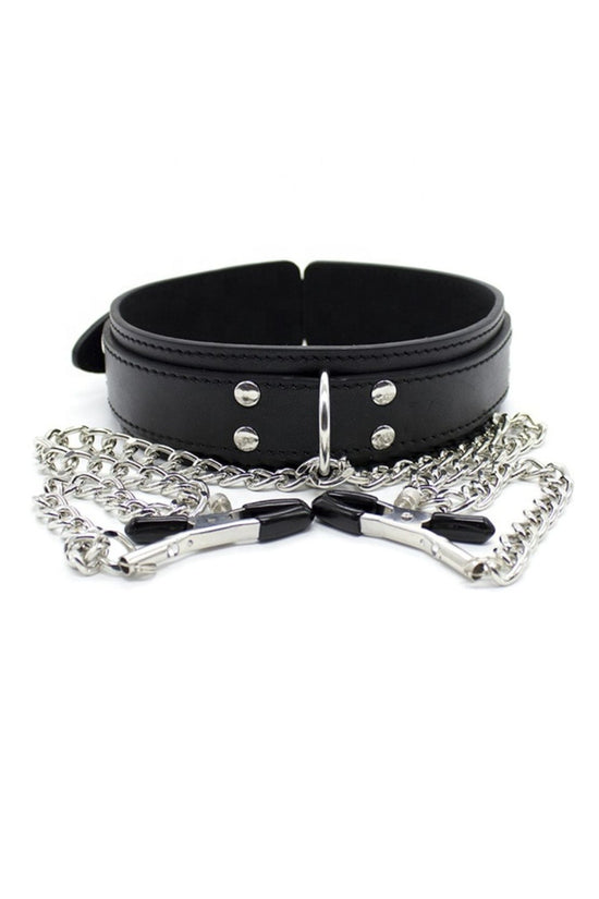 CHOKER CON PINZAS PARA PEZONES