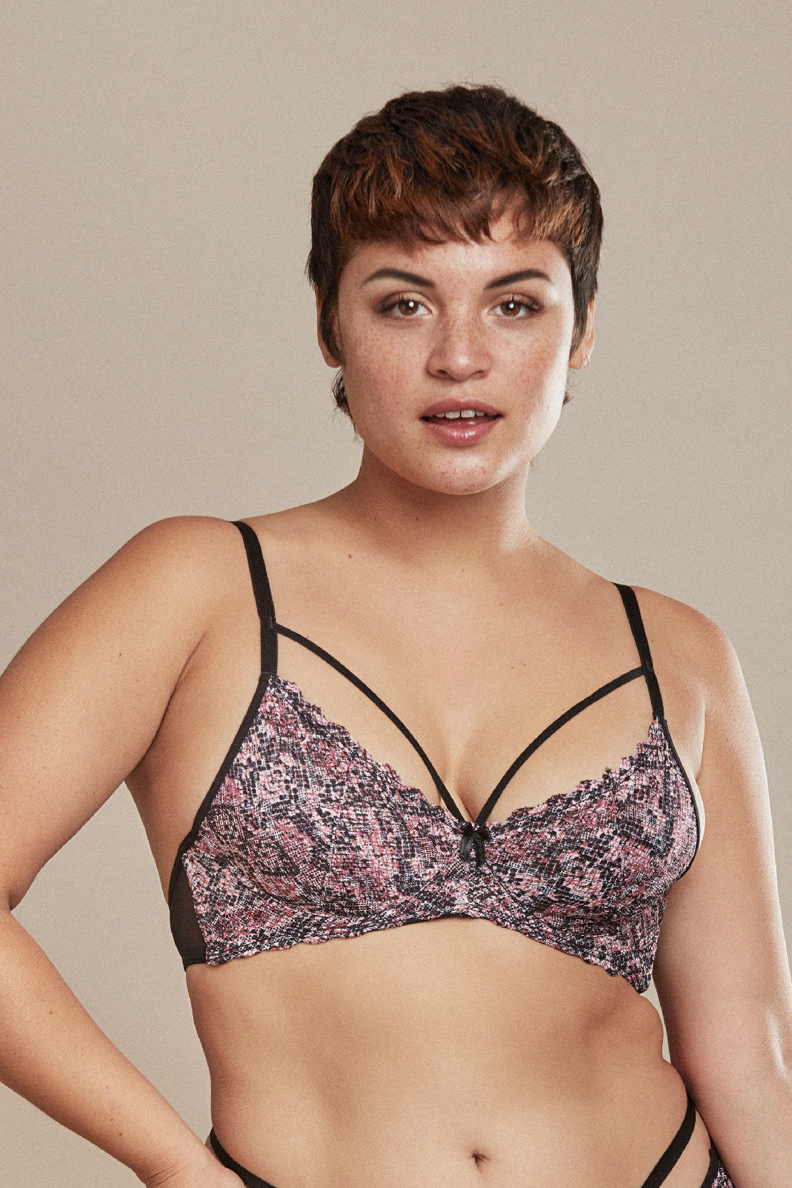 BRALETTE JULIETTE BOMBON ROJO