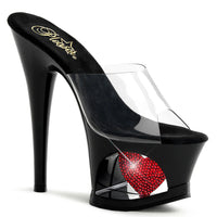 TACONES CON DISEÑO DE CORAZÓN DE 18 CM