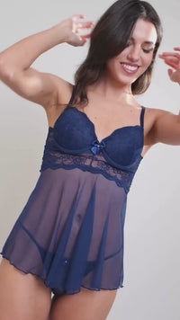 BABYDOLL SWEET BOMBON ROJO