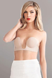 STRAPLESS DE SILICONA EN FORMA DE U SIN TIRANTES