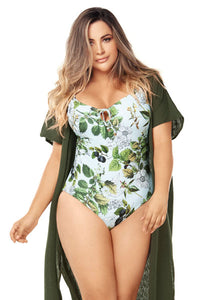 TRAJE DE BAÑO ENTERO ESTAMPADO