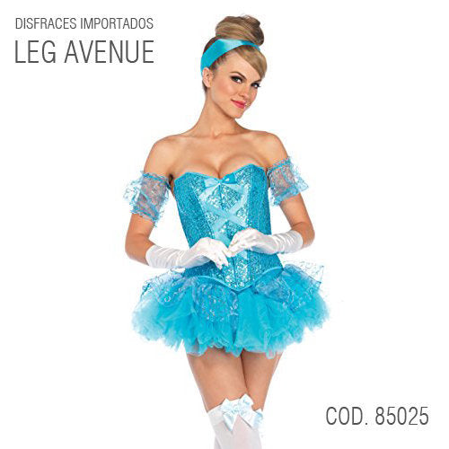DISFRAZ DE CINDERELLA