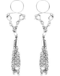 JOYERIA PARA PEZON CON BORLA DE PLATA