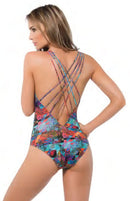 TRAJE DE BAÑO ESPALDAS DE TIRAS