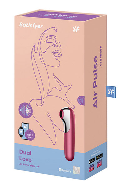 SATISFYER DUAL LOVE AIR PULSE