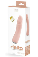 VIBRADOR RECARGABLE DE SILICONA RIALTO