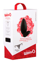 SCREAMING O MY SECRET PREMIUM ERGONOMIC VIBRATING PANTY SET