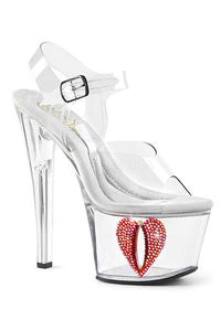 TACONES ACRILICOS CON ABERTURA
