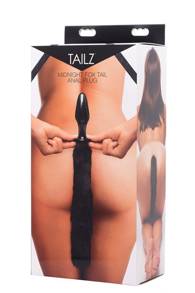 TAPON ANAL COLA DE ZORRO DE CRISTAL